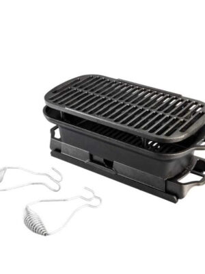 Lodge Cast Iron Seasoned Sportsman s Pro Charcoal Grill