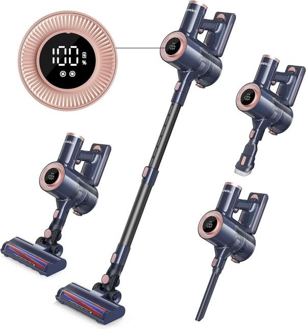 Homeika Cordless Vacuum Cleaner, 20Kpa Powerful Suction Vacuum