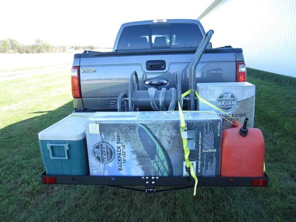 012ac951274e46d5aa9140801ad1154c Tow Tuff 14922 2 in 1 Steel Cargo Carrier with 4-Bike Rack 500 lbs Capacity Model No. TTF-2762KR