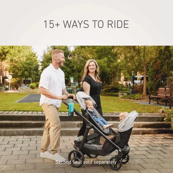 0135871390c440c78db38dfa29e23594 Graco Premier Modes Nest2Grow 4-in-1 Stroller, Midtown Collection Midtown