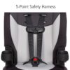 Grow and Go All-in-One Slim Convertible Car Seat, Rear Facing, 5-40 lbs, Forward Facing (30–65 lbs), High Back Booster Seat 40-100 pounds, Aqua Pop