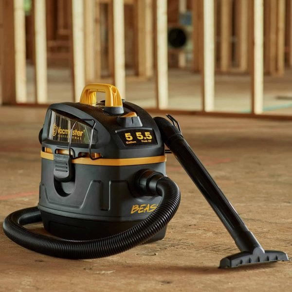 01923681edf14ed0b4f8e26d8b481cbd Vacmaster Professional Professional Wet/Dry , 5 Gallon, Beast Series, 5.5 HP 1-7/8 Hose Jobsite Vac (VFB511B0201), Black