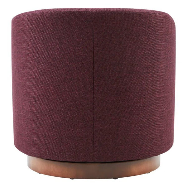 01b91faaed104ed2883821c6ce992975 Upholstered Swivel Barrel Chair