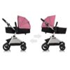 Pivot Modular Travel System with LiteMax Infant Car Seat with Anti-Rebound Bar (Desert Tan)