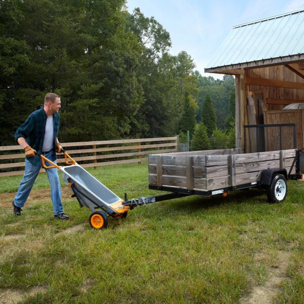 01cb32af5b034bacbb9f06f069d0140e Worx WG050 8-in-1 Aerocart Garden Cart/Wheelbarrow Heavy Duty/Dolly