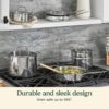 11-Piece Cookware Set, Chef’s Classic Stainless Steel Collection 77-11G