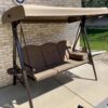 Porch Swing with Canopy