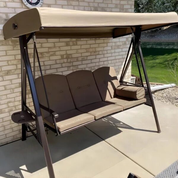 Porch Swing with Canopy