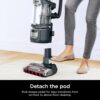 Rotator Pet Pro Lift-Away ADV Upright Vacuum with HEPA Filter, DuoClean PowerFins HairPro and Odor Neutralizer Technology, Pet Hair Pickup, For Carpets & Hardfloors, Dark Grey, LA555