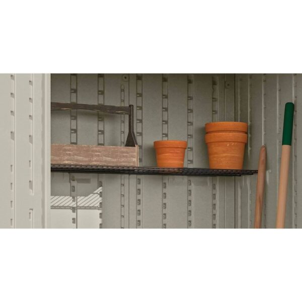 BMSA7S Vertical Storage Shed Metal Wire Shelf Rack Shelving (4 Pack)