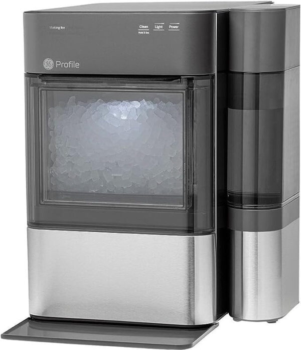 GE Profile Opal 2.0, pellet ice maker with WiFi and smart connectivity, chewable and breakable countertop ice maker, 38 pounds 24 hours
