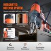 Mag Drill Press, 1550W 2′′ Boring Diameter, 2922lbf Power Magnetic Drill, 500 PRM, 10-Speed, Electric Drilling Machine for Metal Surface, Industrial and Home Improvement
