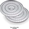 T-fal Pressure Cooker Stainless Steel Pressure Canner 22 Quart Induction 3 PSI Settings, Cookware, Pots and Pans Silver
