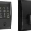 Encode Plus Smart Wi-Fi Lock for Front Door, Keyless Entry Deadbolt, Unlock with Apple Watch, Built-in WiFi and App Control, Easy Install, Alexa & Apple HomeKit Compatible, Matte Black