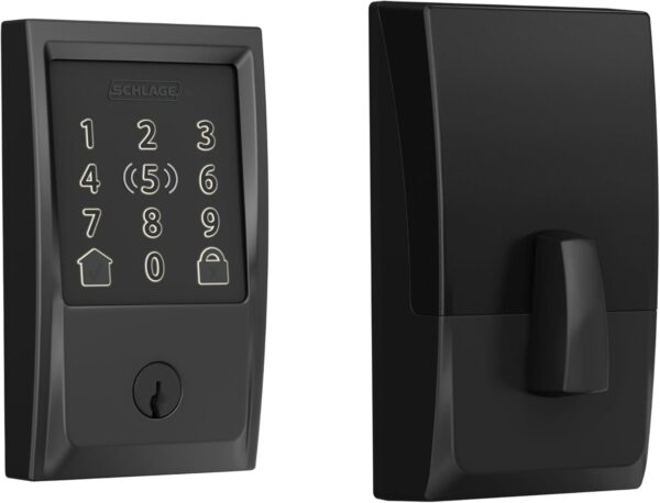 0472ce5f73094577b417d39c5f898c42 Encode Plus Smart Wi-Fi Lock for Front Door, Keyless Entry Deadbolt, Unlock with Apple Watch, Built-in WiFi and App Control, Easy Install, Alexa & Apple HomeKit Compatible, Matte Black