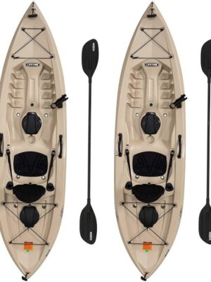 Lifetime 90806 Tamarack Angler 100 Fishing Kayak C 2 Pack (Paddles Included)