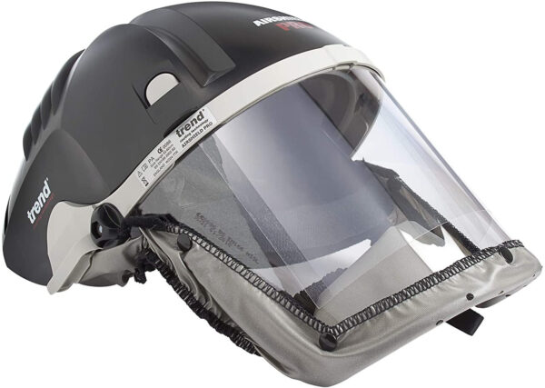 AIR/PRO Respirator and Face Shield Protection, Black, 230V