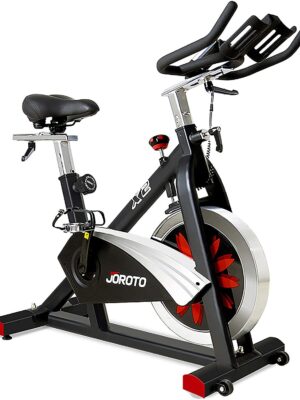 Belt Drive Indoor Cycling Bike with Magnetic Resistance Exercise Bikes Stationary
