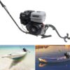 15HP 4 Stroke Outboard Motor, 420cc Marine Fishing Boat Engine Single-cylinder 6L, Big Fuel Tank Up to 20 km/h 3600rpm