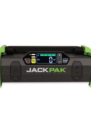 JACKPAK 5180050 150 PSI 2000 Amp Ultra Multi-function 4-in-1 Jump Starter, Air Compressor, Flashlight, and Portable Charger