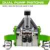 Tools 3-Ton Quick Rise Aluminum Floor Jack with Dual Pump Pistons & Reinforced Lifting Arm (A20018_A20019)