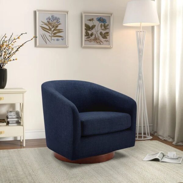 062655a45a6142978bec58b041e539b7 Upholstered Swivel Barrel Chair