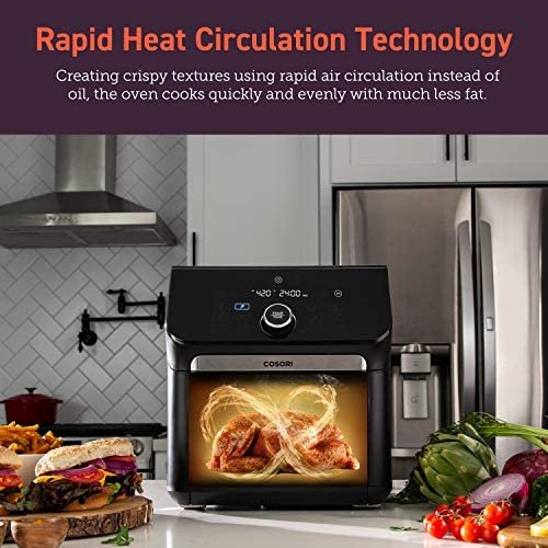 0718ec4486f247a4bffc3ea3fe5b3ba2 Air Fryer 6.8Qt, Dual Blaze with 360 ThermoIQ Tech