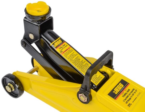 JEGS 79002 Hydraulic Utility Floor Jack & Stands Heavy Gauge Steel Frames