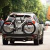 Saris Bones EX Trunk Bike Rack Mount, 8 in, Rack for Car and SUV, 3 Bikes