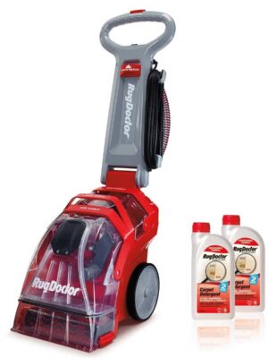 Deep Carpet Cleaner with 2 x 1L Carpet Detergent