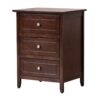 Solid + Manufactured Wood Nightstand