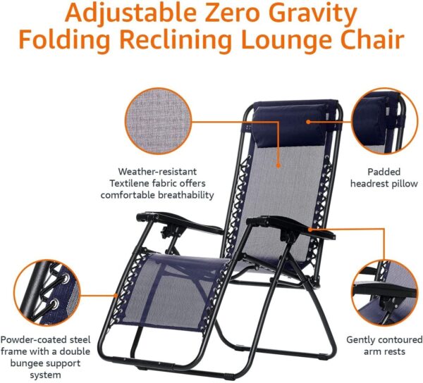 Adjustable Reclining Lounge Chair