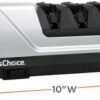 Chef’sChoice Trizor 15XV Professional Electric Knife Sharpener for Kitchen Knives, 75db, 3 Slots, Gray