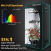 Grow Tent Kit Complete Grow Light Full Spectrum Indoor Grow Tent Kit