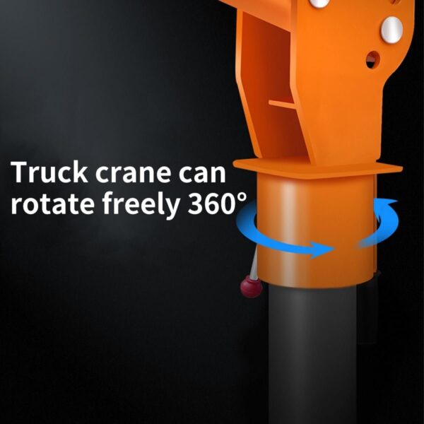 0ae1cfe889fd45baa2d659ddc4fdf977 1100lb Folding Dismountable Household Hoist Truck Crane with Electric Hoist (110V) – 880lb Pulling Force, Jib Cranes for Factory, Warehouse, Construction