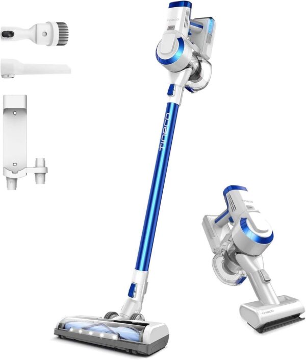 A10 Essentials Cordless Stick Vacuum, Lightweight ZeroTangle Brush, Powerful for Hard Floors, Carpets & Pet Hair