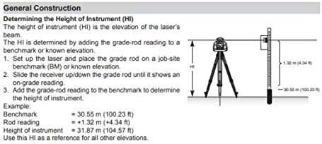 0b51b5030ae94becbe54e65dd842177a LL100N-2 Laser Level Kit with HR320 Receiver and Clamp, 15′ Grade Rod (Inches), Tripod, and System Case , Yellow