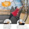 JUMPZYLLA Trampoline 8FT 10FT 12FT 14FT 15FT 16FT Trampoline with Enclosure – Recreational Trampolines with Ladder and AntiRust Coating, ASTM Approval Outdoor Trampoline for Kids