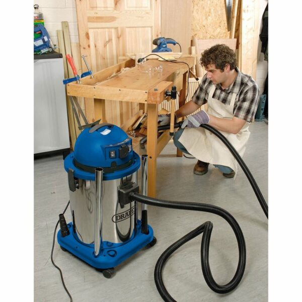 0bacf40c752148ab80c680572099ea45 Wet Dry Vacuum Cleaner, 50 Litre with 5 Metre Hose
