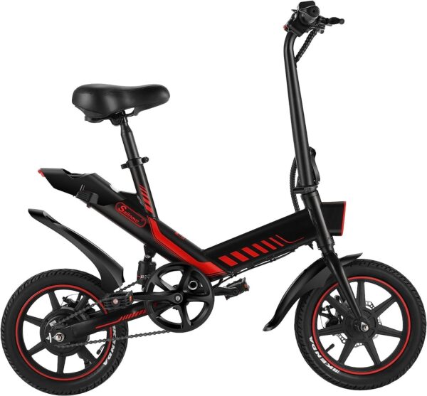14′′ Folding Electric Bike for Adults & Teens with Built-in Li-ion Battery