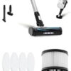 Cordless Vacuum Cleaner, Stick Vac with Tangle-Resistant Design, Up to 50 Minutes, Powerful Suction, Rechargeable, Lightweight, and Versatile for Carpet, Hard Floor, Pet Hair, LVAC-200