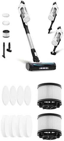 Cordless Vacuum Cleaner, Stick Vac with Tangle-Resistant Design, Up to 50 Minutes, Powerful Suction, Rechargeable, Lightweight, and Versatile for Carpet, Hard Floor, Pet Hair, LVAC-200