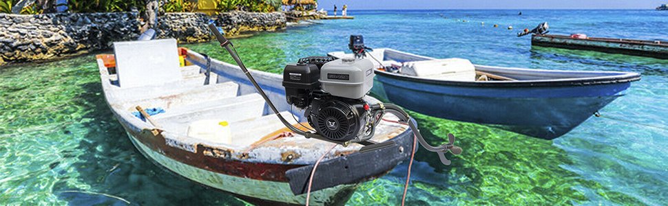 NEW Outboard Engine 4-Stroke Fishing Boat Gasoline Motor Engine Single-cylinder