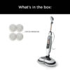 Steam Pickup 3-in-1 Steam Mop Picks Up Debris, Deep Scrubs, & Steam Sanitizes – All At Once, Lightweight Steam Cleaner for Home with Sealed Hard Floors like Hardwood, Tile & Laminate, SD201