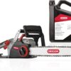 Oregon CS1500 18-inch 15 Amp Self-Sharpening Corded Electric Chainsaw, with Integrated Self-Sharpening System (PowerSharp), 2-Year Warranty, 120V, Grey, Black