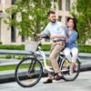 350W Electric Commuter Bike for Adults, 26′′ Cruiser Ebike with 36V 12.5AH Removable Battery, Shimano 6-Speed, Dual Shock Absorber, Basket