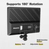 D50 LED Video Light Panel Lights 15.4′′, 2 Packs 45W 3000K-8000K Bi-Color Dimmable Photography Lighting, CRI 96+ Videography Lighting for Video Shooting/Gaming/Live Stream/Studio/Film