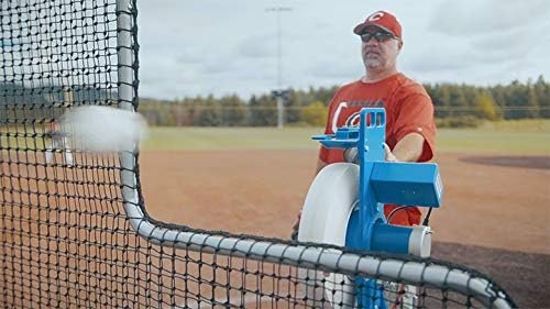Jugs MVP Combo Pitching Machine – Adjustable Up to 60 MPH, for Baseball & Softball, Ideal for Pitching-Machine Leagues