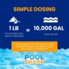68% Calcium Hypochlorite Pool Shock for Swimming Pools – Chlorine Granules Swimming Pool Shock 50 lbs Bucket – Pool Chlorine for Inground and Above Ground Pool Treatment, Saltwater (50lbs)