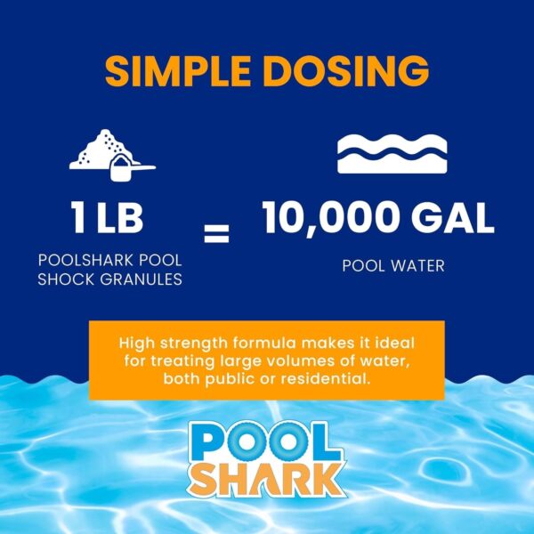 0f4db160be754b21b334c4be39864f4e 68% Calcium Hypochlorite Pool Shock for Swimming Pools – Chlorine Granules Swimming Pool Shock 50 lbs Bucket – Pool Chlorine for Inground and Above Ground Pool Treatment, Saltwater (50lbs)